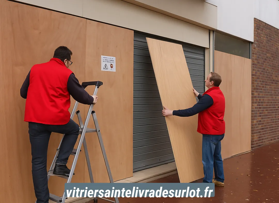 Mise en sécurité fermeture provisoire Sainte-Livrade-sur-Lot